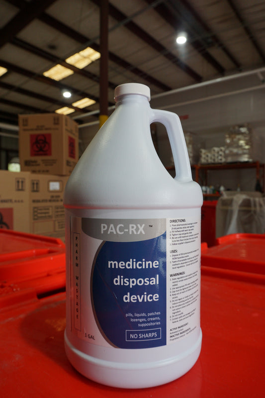 1GAL Pac-RX (for DEA Pharmaceuticals and non-RCRA Hazardous Waste)