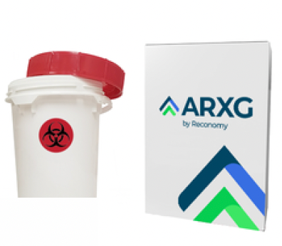 5GAL MailBack Bucket for Sharps