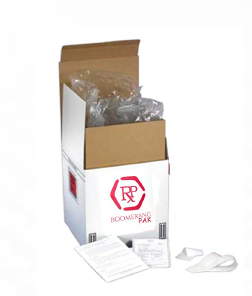 Boomerang Pak 1GAL (for controlled & non-controlled pharmaceuticals)